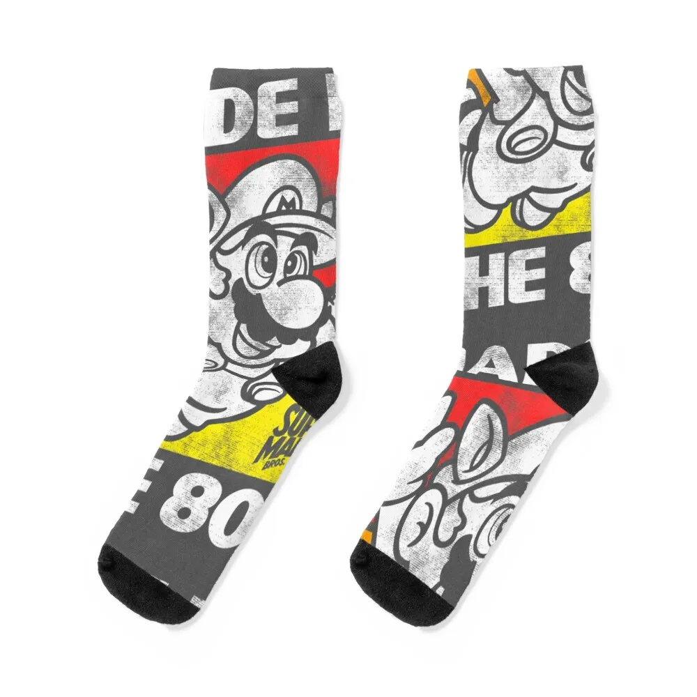 

Made In The 80's Retro Socks anti slip football Toe sports kawaii shoes Socks For Girls Men's