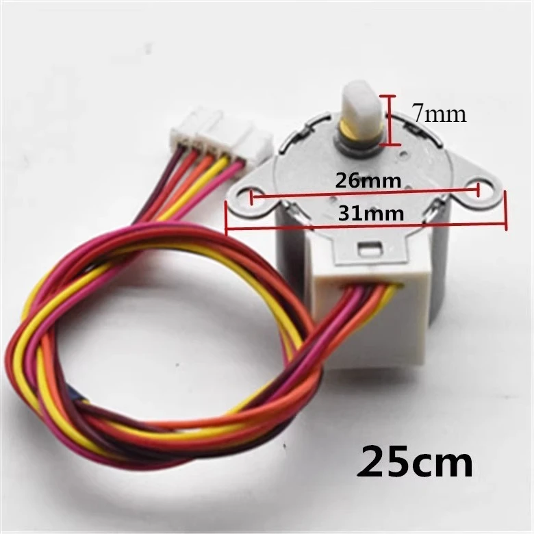 1pcs 20BYJ46 for Panasonic Air Conditioner Hanging Unit Synchronized Sweep Air Motor 12V Stepping Air Guide Motor Parts