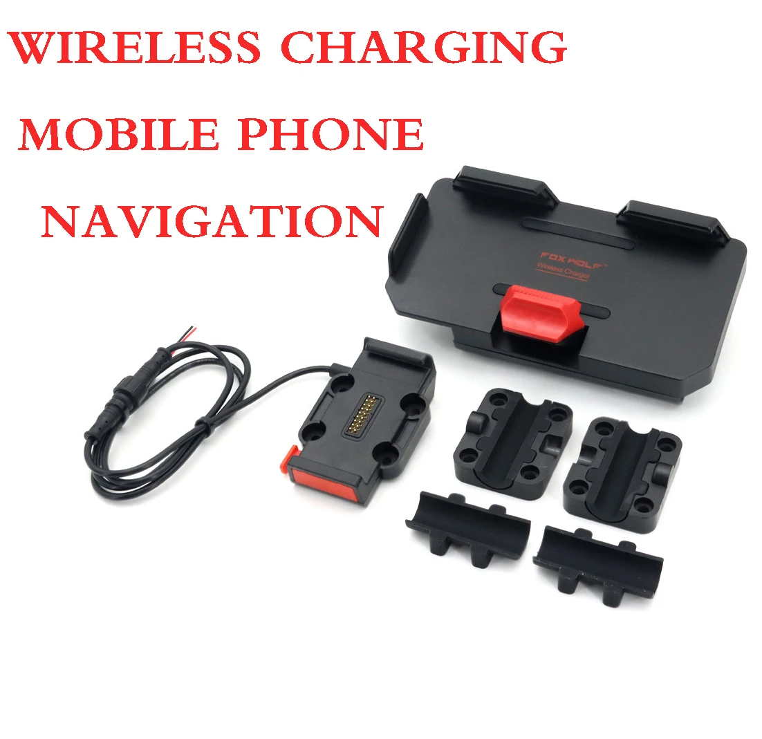 

Motorcycle For BMW R1200GS R1250GS USB Wireless Charging Mobile Phone Navigation Stand Support F750GS F850GS