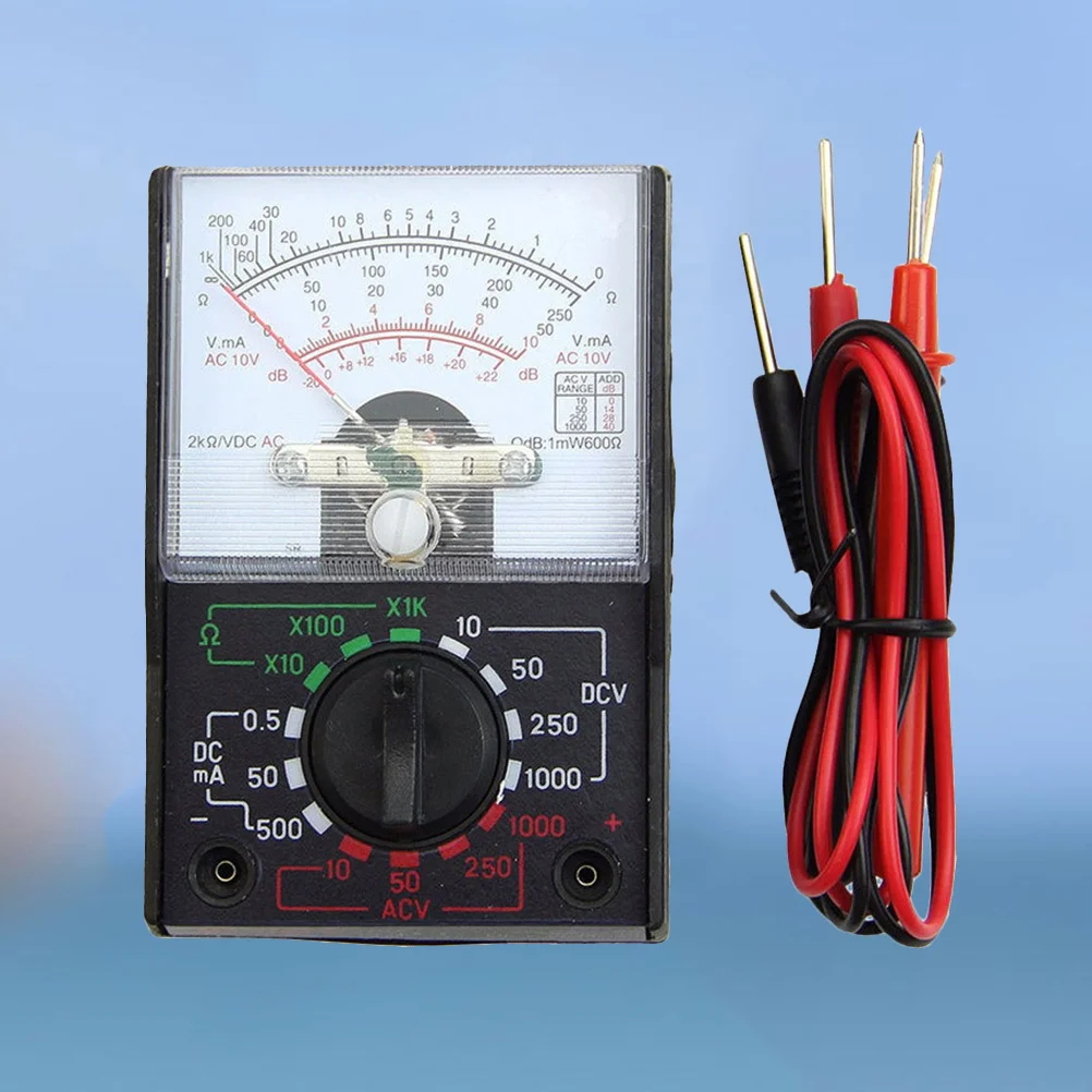 

1Pcs Professional Electrical Multimeter Auto Shut Off Function Large LCD Display Handheld Portable Over Protection Debugging