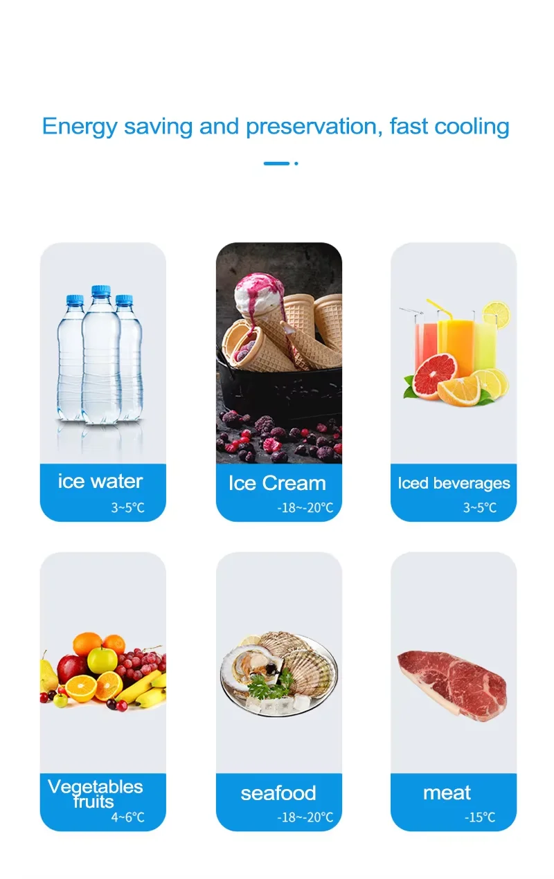 ミニ車の冷蔵庫 12 V/24 V ポータブル冷蔵庫 110 V/220 V 冷凍庫クーラーキャンプ冷蔵庫車の家庭用車両トラック 8L