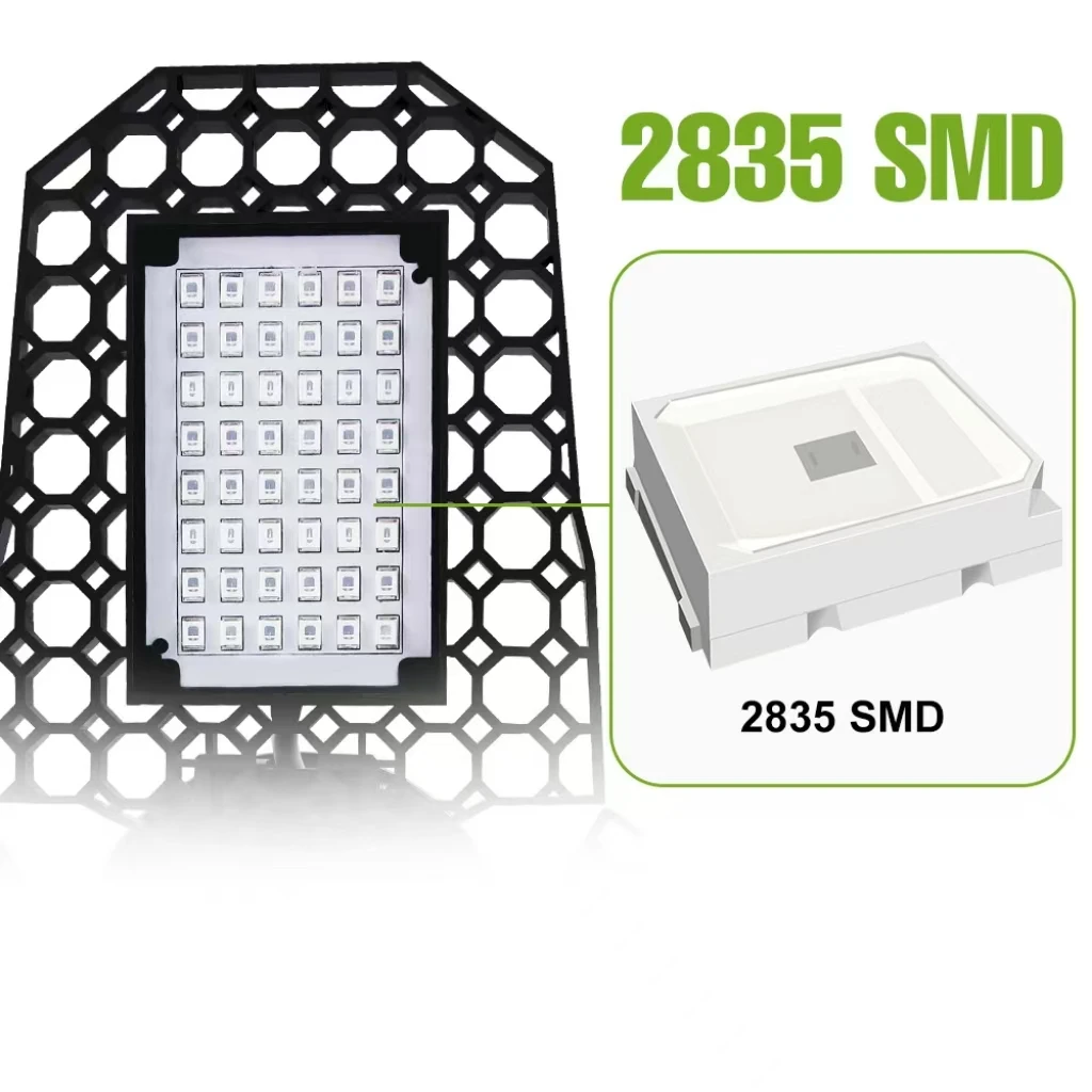 80 واط LED تنمو ضوء لمبة الطيف الكامل E27 النباتات زراعة مصباح داخلي بذور زهرة الدفيئة خيمة الفاكهة الخضار ملء الإضاءة #3