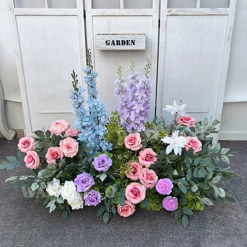 Mori landscaping decoration fake flower flower arrangement wedding room arrangement event ceremony venue wedding
