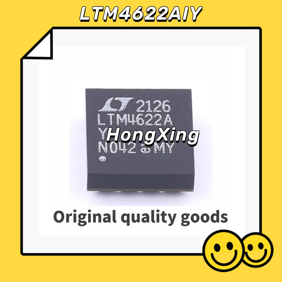 LTM4622AIY  25-BGA (6.25x6.25)	 Non-Isolated PoL Module DC DC Converter 2 Output 1.5 ~ 12V 1.5 ~ 12V 2A, 2A 3.6V - 20V Input