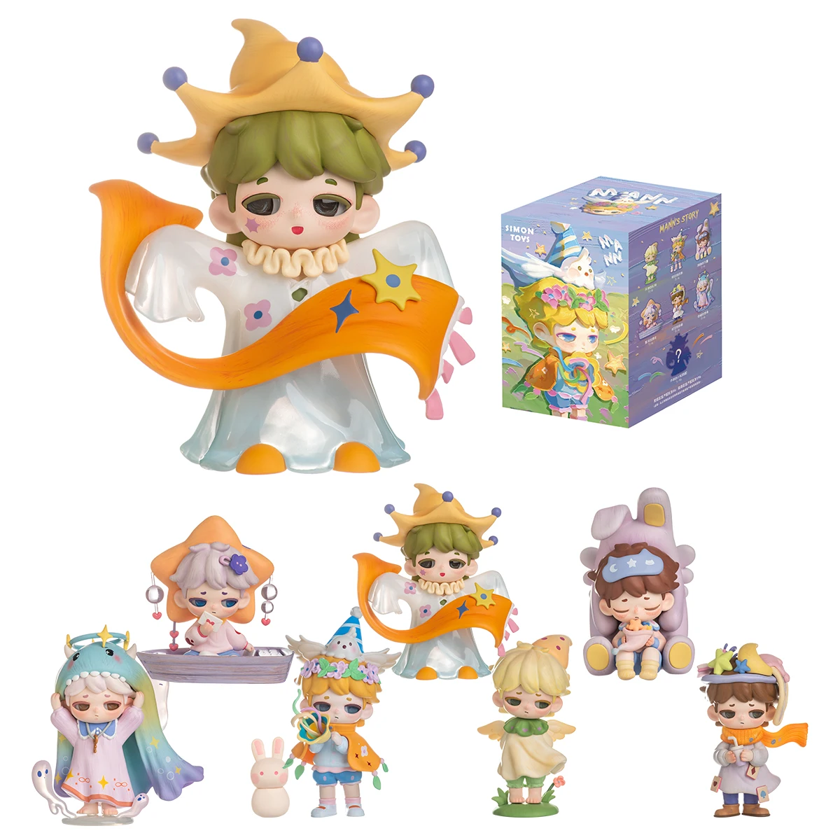 ハイプレイ シモントイズ マンストーリー イマジナティブ・ミー・シリーズ ブラインドボックスフィギュア