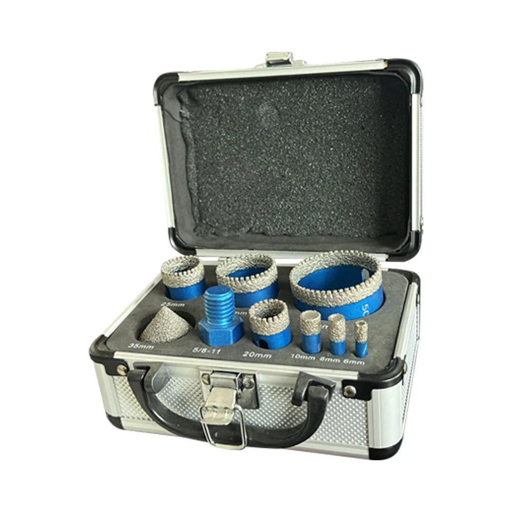 

Diamond Beveling Chamfer Drill Bits Vacuum Brazed Milling Bits for Trim Enlarge Exit Hole Existing