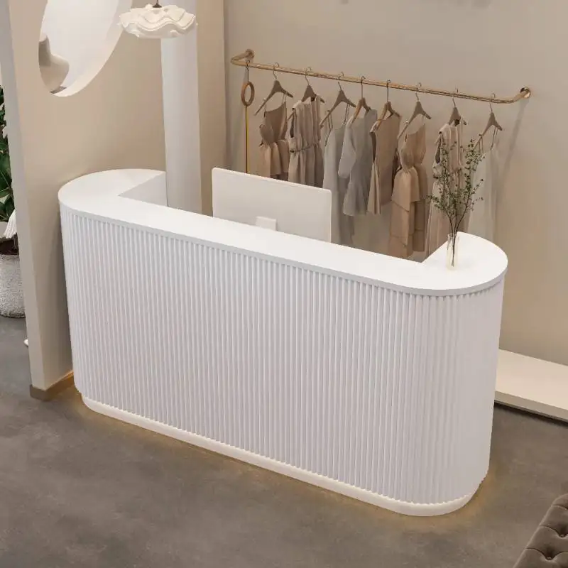 Restaurant Office Reception Desks Modern Hotels Cashier Church Reception Desks Counter Cashier Mostrador Recepcion Furniture 2