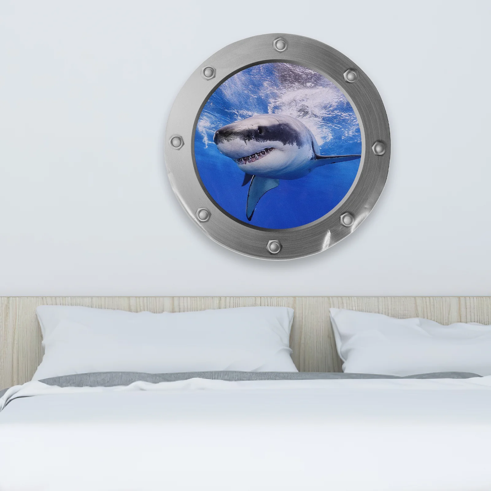 3 D Removable Decor Wallpaper Mural Porthole Decals Sticker for Living Room Decorative Stickers