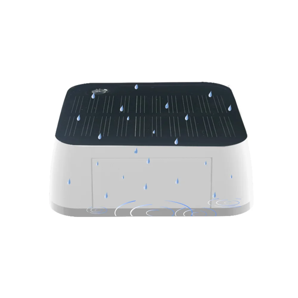 Haozee Tuya Zigbee Sensore di luce solare IP65 Impermeabile Wireless Smart con supporto per energia solare Assistente domestico Zigbee2mqtt