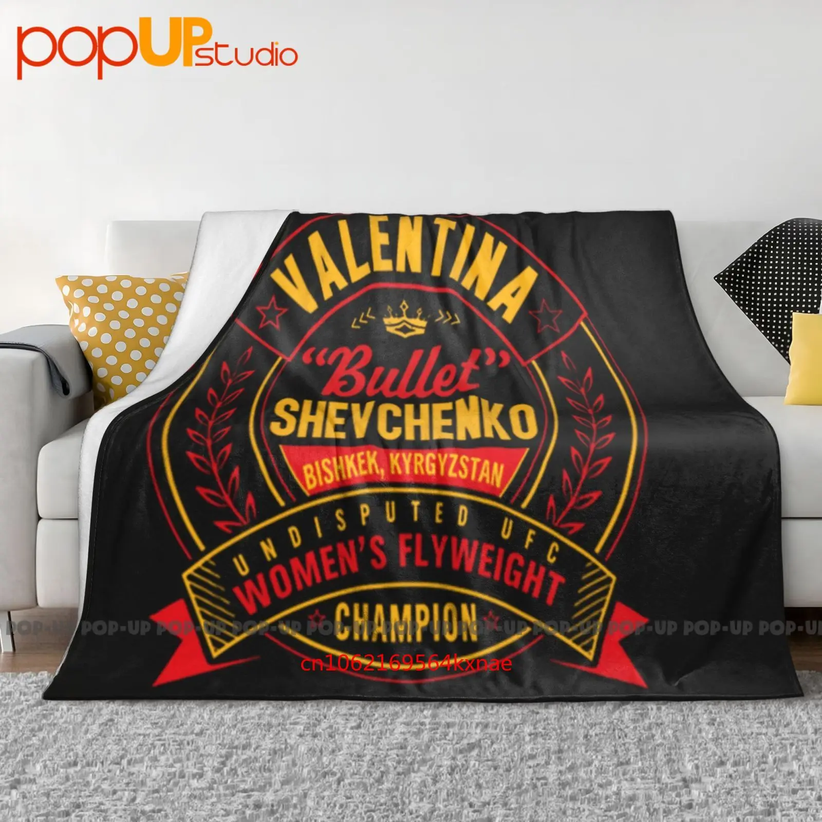 Valentina Shevchenko Bullet женское легкое ультра-мягкое одеяло, зимнее одеяло для дивана, чехлы для кровати