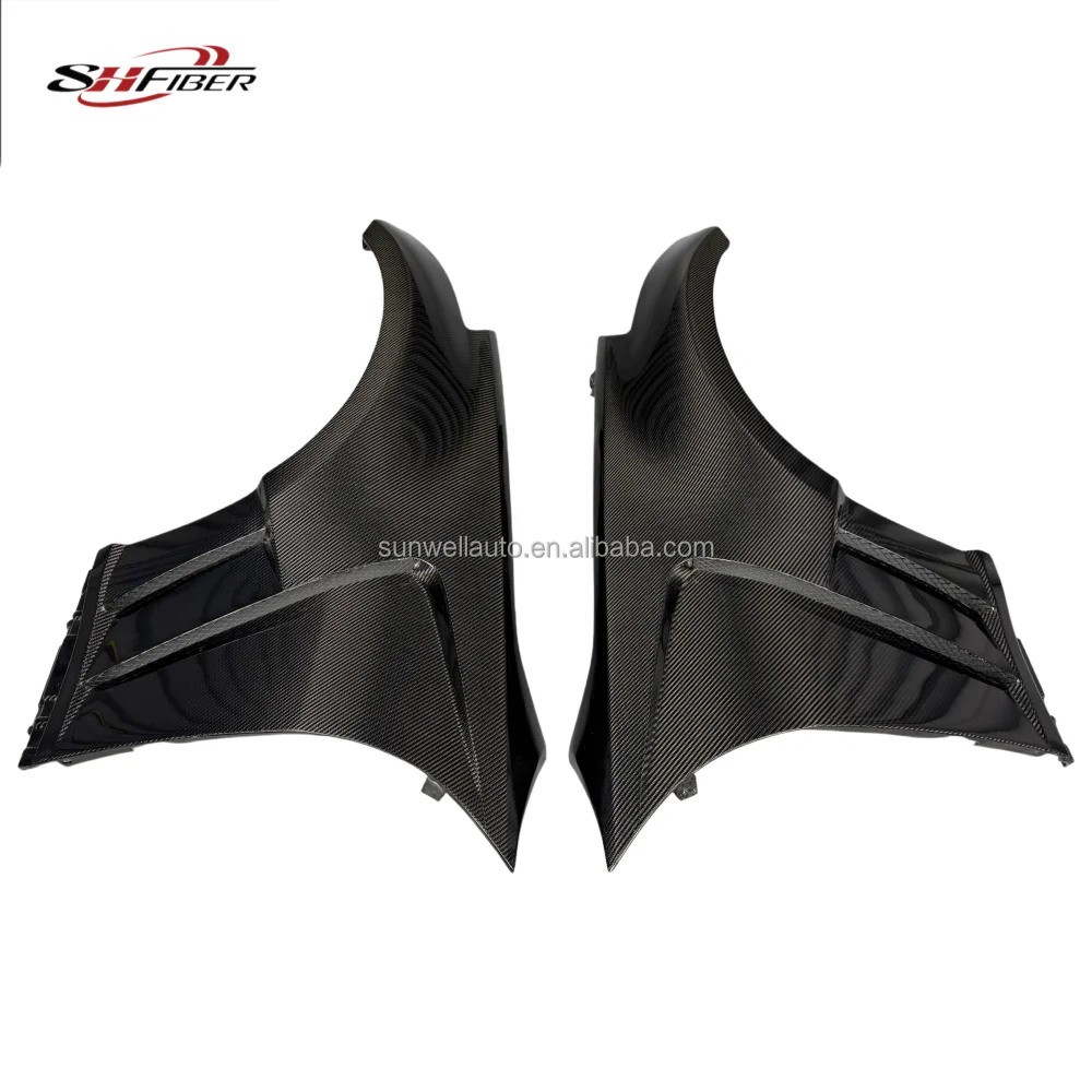 

Карбоновые передние брызговики Vents Style для Nissan 350Z Z33