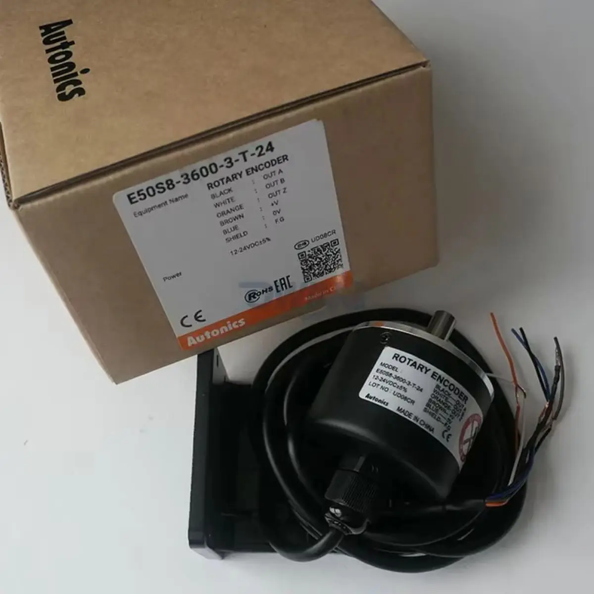 E50S8-3600-3-T-24 - 50 mm Incremental Rotary Encoder
