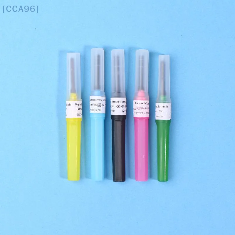 【CCA96】10Pcs Disposable Direct Insertion Blood Collection Needle Pet Vein Blood Collection Device