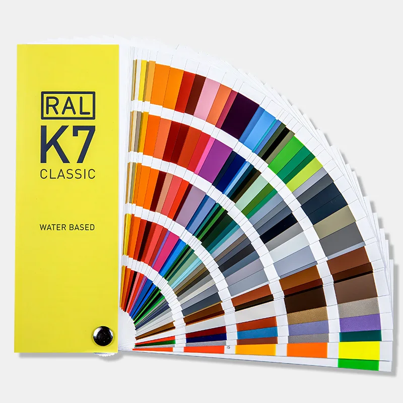 New Edition RAL Color Chart K7 International Standard RAL Color Chart Paint and Coatings Color Chart