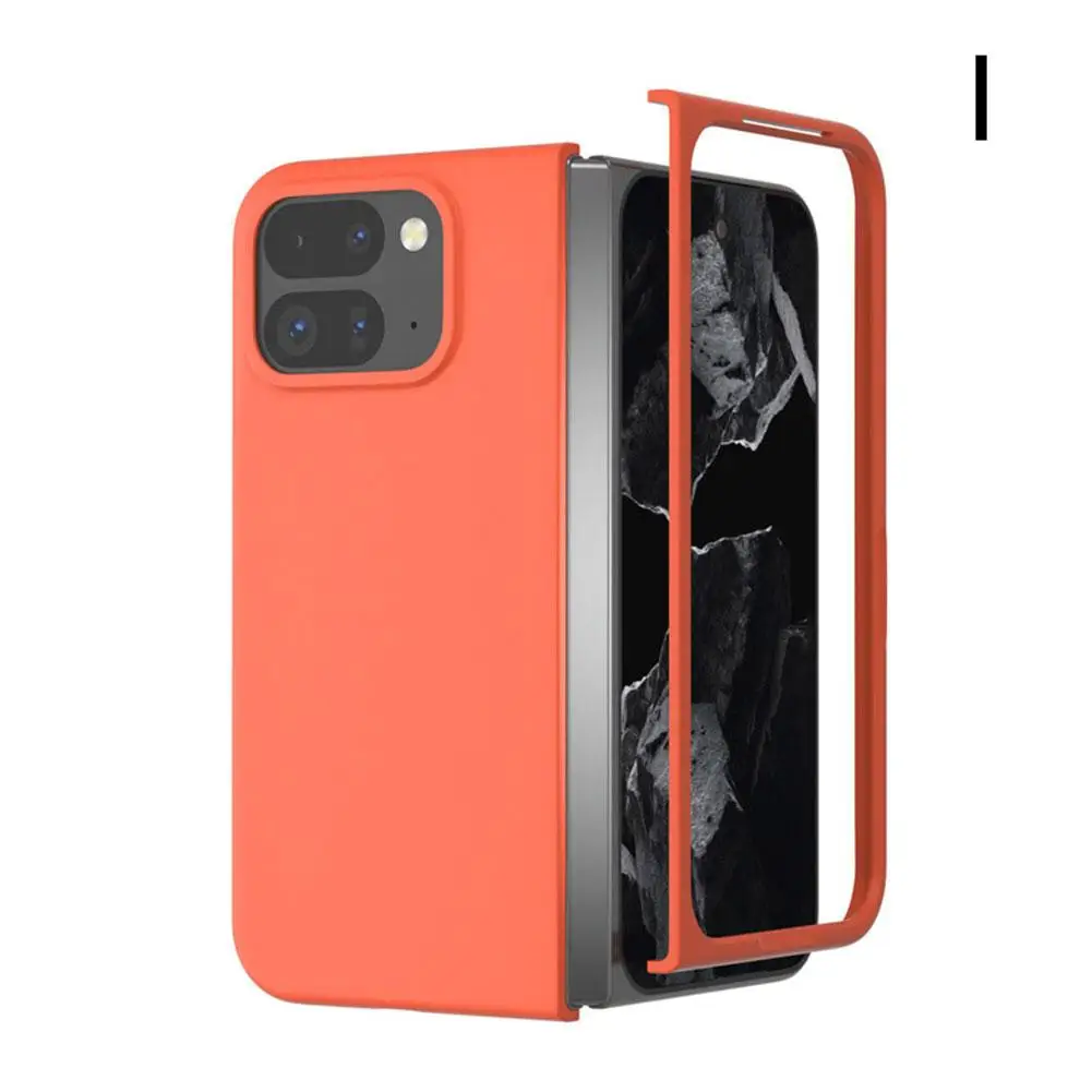 Para Google Pixel 9 Pro teléfono plegable sensación a prueba de golpes funda impermeable para teléfono móvil a prueba de arañazos D1t4