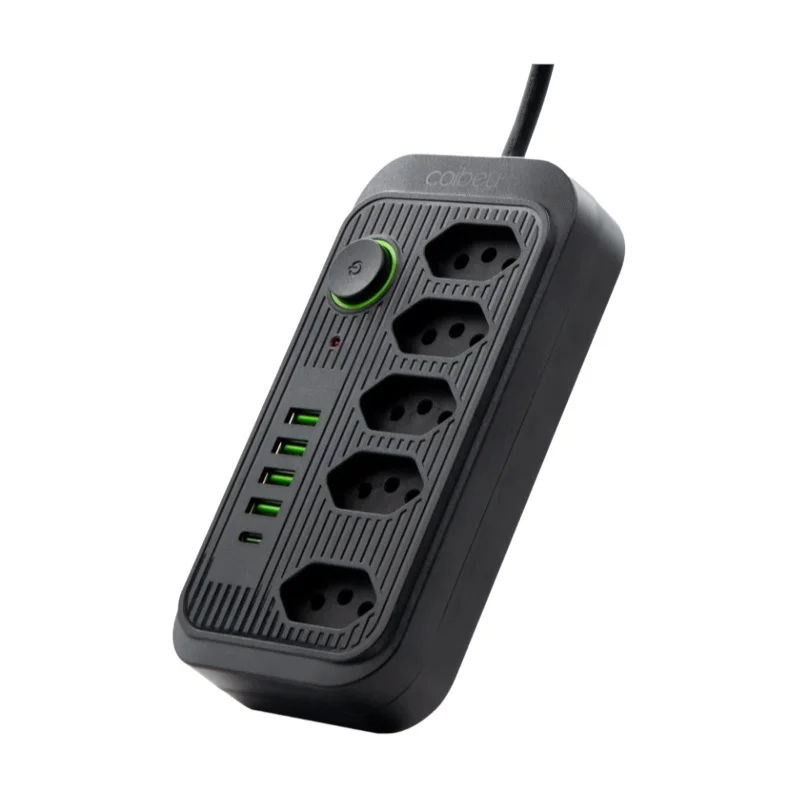 Extensão tomada,Extensão elétrica,Tomada usb,Filtro de linha de tomada,Regua tomadas de energia,Extensao eletrica,110-220V,10A