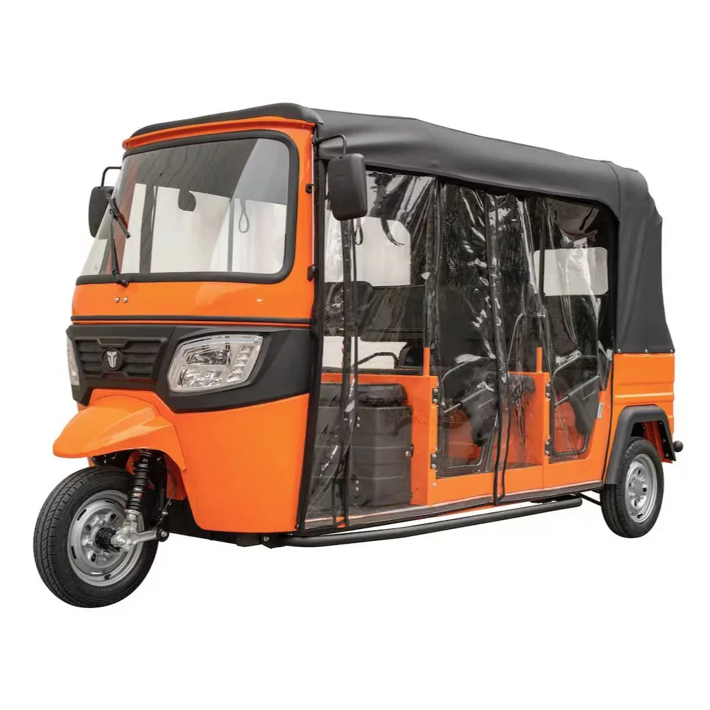 Factory 3 Wheeled Electric E Tricycle Designed To Carry People 3 Passengers In Electric Power