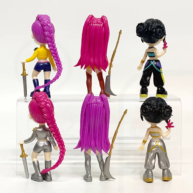 Pop Demon Hunters Anime kpop figura modelo caja ciega juguete dibujos animados periféricos para juegos decoración de escritorio colección modelo para regalo de niño