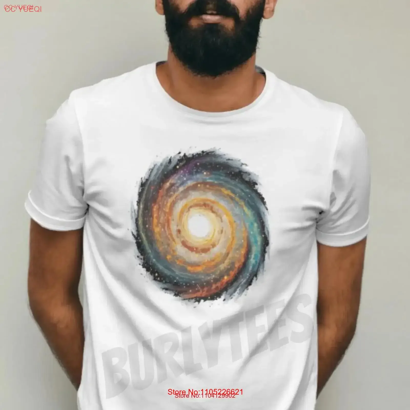 Swirling Galaxy T Shirt Captivating Cosmic Design Vibrant Unique for Space Lovers and Dreamers Fit vintage Washed Comfortable