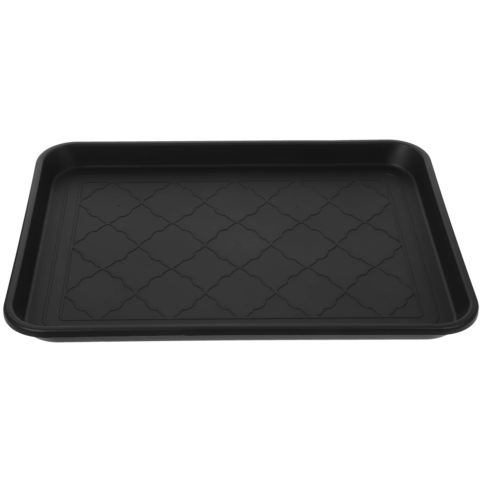 

Multipurpose Shoe and Boot Tray Plastic Storage Mat for Entryway Indoor Car Trunk Pet Litter Feeding Area Household Sundries