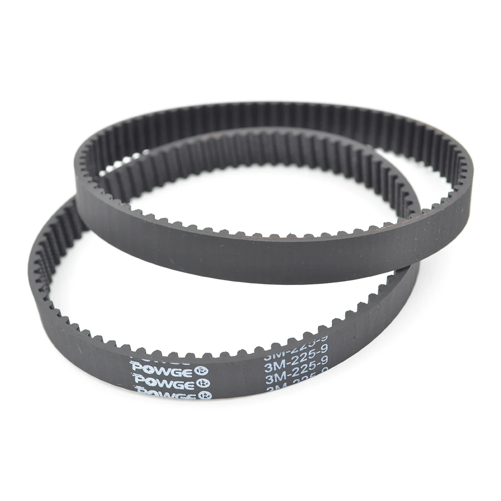 POWGE 222 225 228 231 234 237 3M Synchronous Belt Teeth=74/75/76/77/78/79 HTD3M Rubber Closed-Loop Timing Belt 231-3M 225-3M
