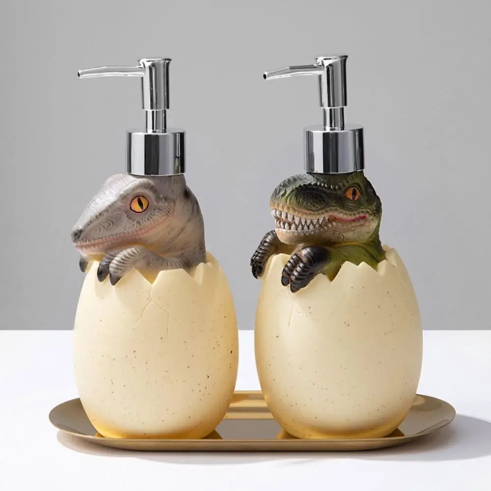 560 ml dispensers voor vloeibare zeep Dinosaur Press Type Shampoo Sub Bottelfles Badkamerbenodigdheden met grote capaciteit