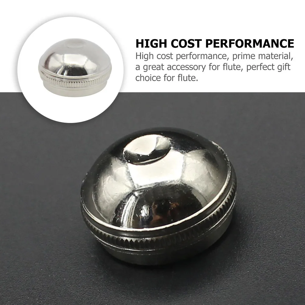 

2Pcs Flute Head Screw Sturdy Not Easy to Break Small Size Easy Installation Flute Heads Repairing Supply Metallic Texture