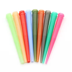 50pcs 10-20G 60mm TT Plastic Tapered Pinhead Liquid Dispensing Needle Large Tip plastic glue needle for oil or glue applicator