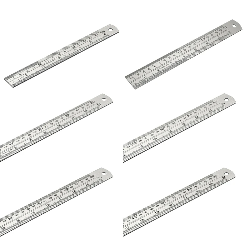 F68E Engineering Scale Ruler with Etched Graduations Suitable for Wooodworking