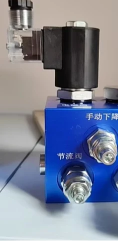 Hydraulic Lift Control Valve ET-02/ET-04/ET-06, Cartridge Type Valve Group for Elevator & Platform Speed Control