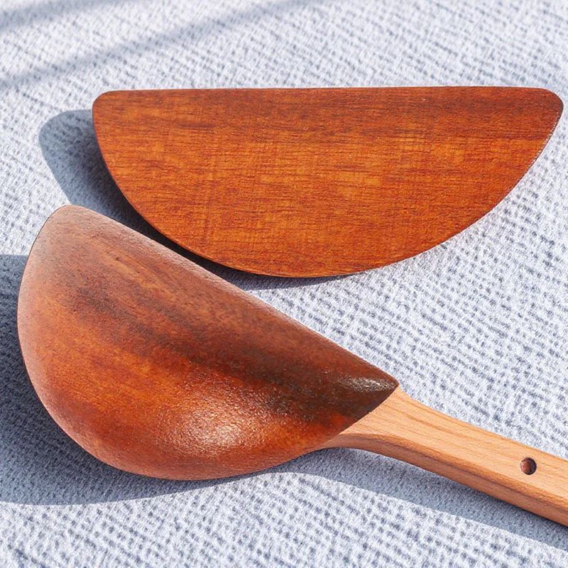 

2pcs 1 Pair Wooden Divination Cups Yin Yang Spiritual Tool Taoist Supplies Altar Decor Fengshui Ornament Home Gift Novelty