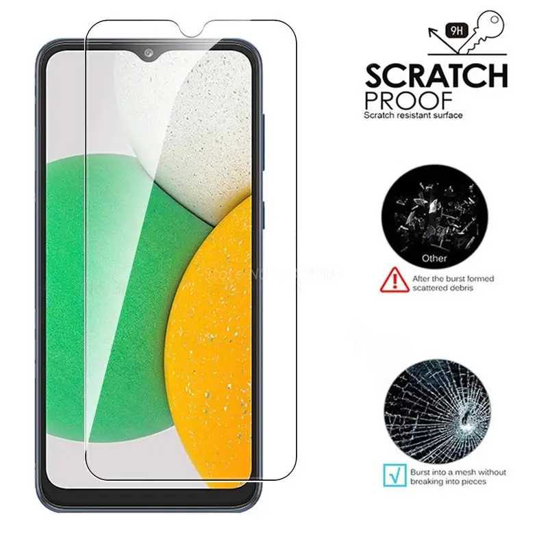 2-1 шт. закаленное стекло для Samsung Galaxy A13 A23 A33 A53 A73 F23 M23 M33 Защитная пленка для экрана Samsung A02s A03 A03s A 03 core 03s