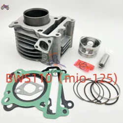 Motorcycle 50-63mm Cylinder Kit 155CC Bore Motor for Yamaha BWS110(mio-125) ZUMA YW125 To BWS150 CYGNUS-X /-SR /-FI 4V Motoblock