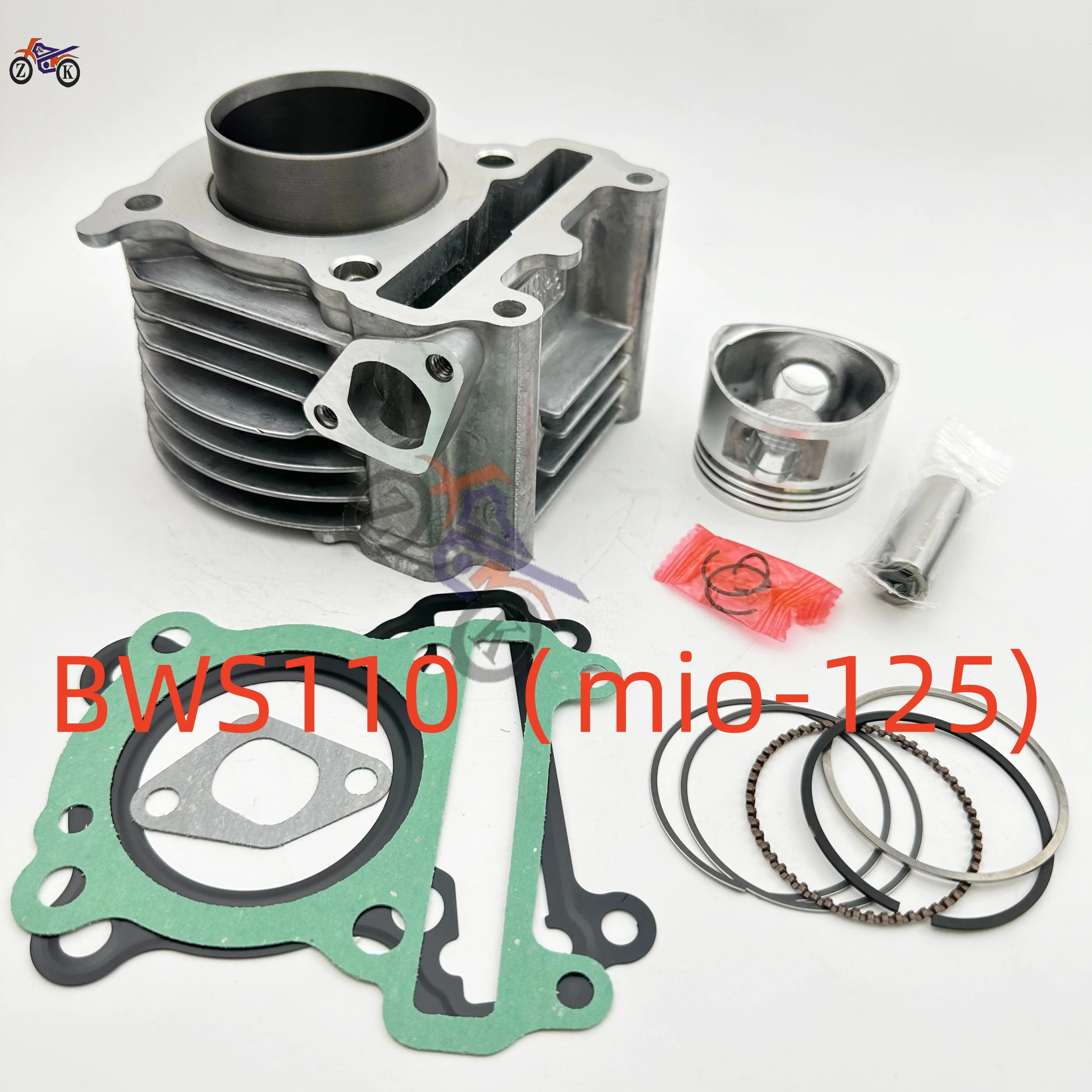 Zestaw cylindrów motocyklowych 50-63mm 155CC otwór silnika dla Yamaha BWS110 (mio-125) ZUMA YW125 do BWS150 CYGNUS-X /-SR /-FI 4V Motoblock