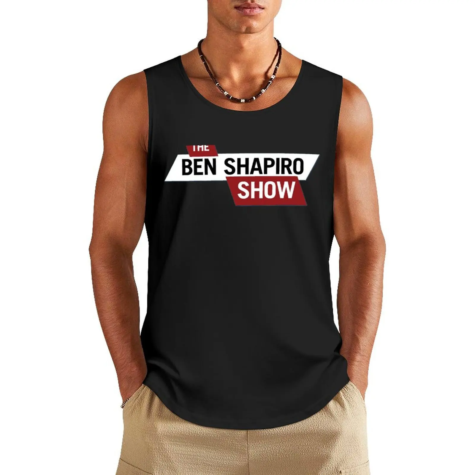 The Ben Shapiro Show Tank Top gym Men's t-shirts Clothing t shirt bodybuilding