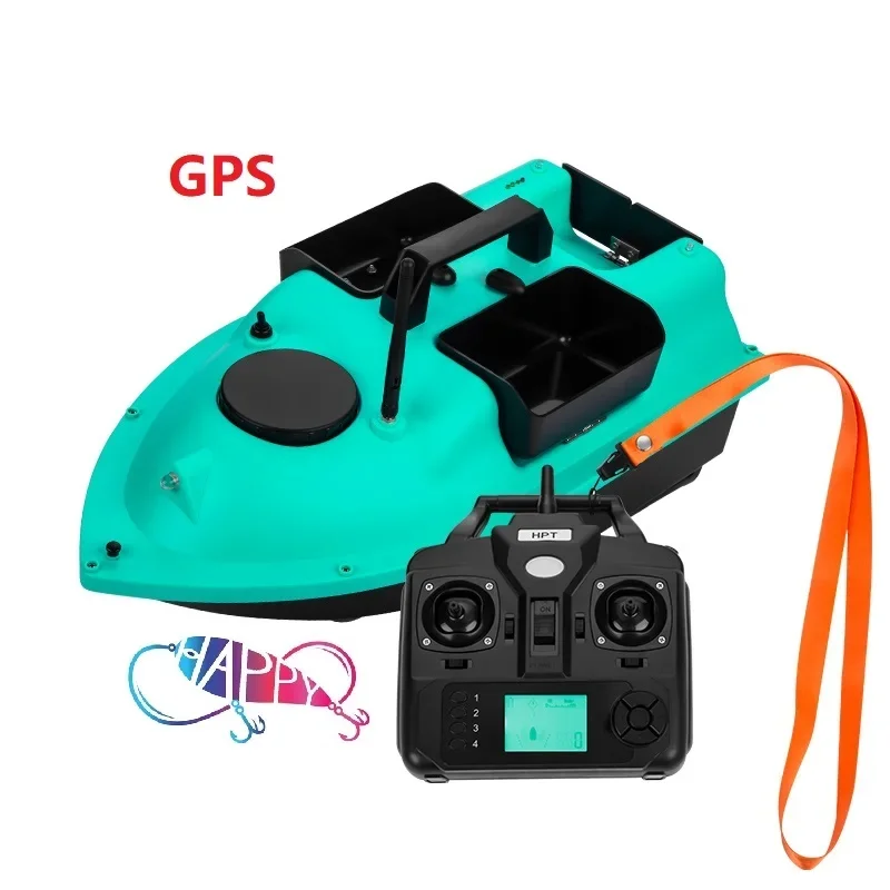 Remote Controlled 5200mAh 12000mAh New Upgrade Autopilot Auto Navigation 3 Hoppers 16 GPS Positioning Points Fishing Bait Boat