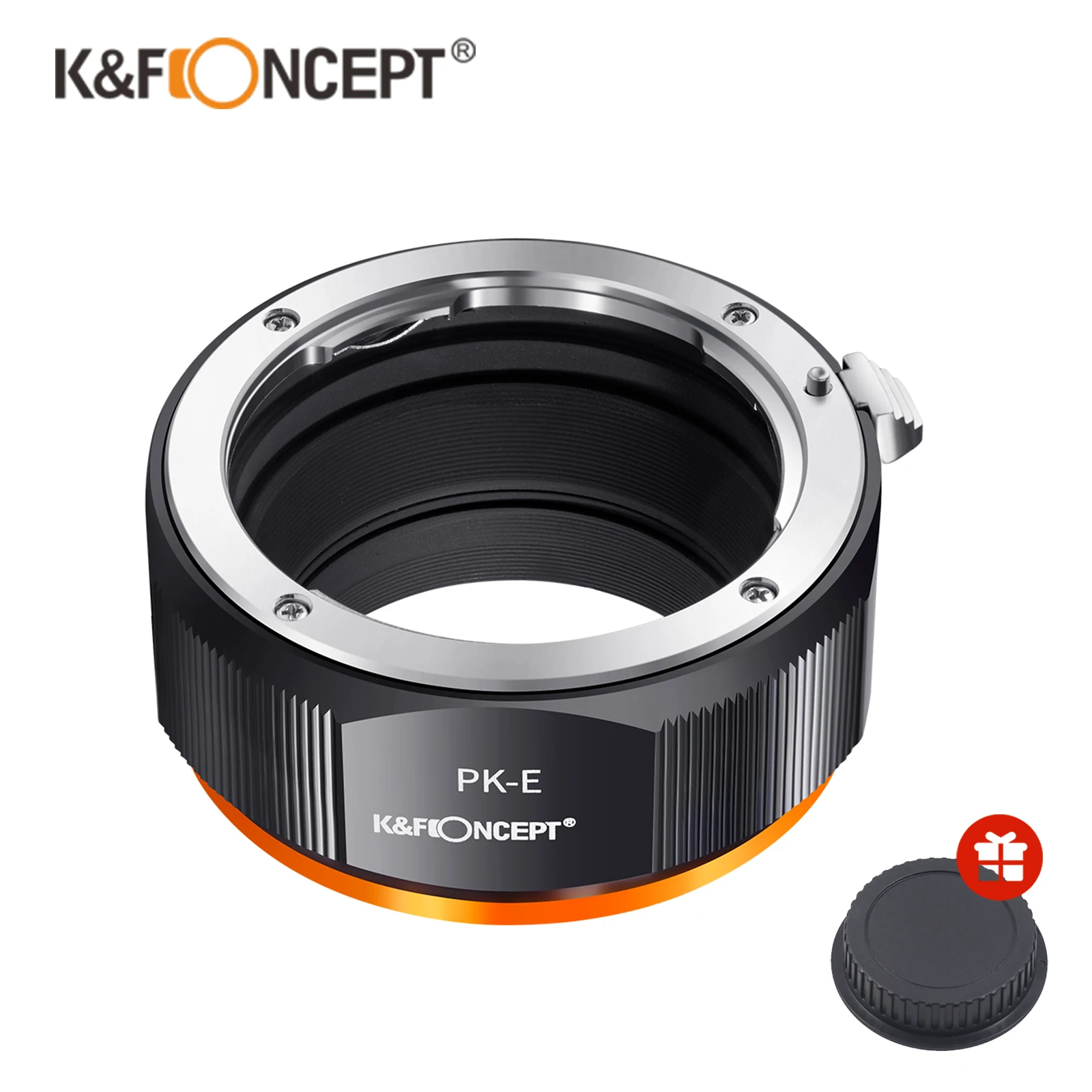 

K&F Concept PK-E Adapter PRO for Pentax PK mount to Sony E Mount NEX a1 ZV-E10 FX30 A7R2 A7S3 A7M4 A92 a5000 a6000 Lens Adapter