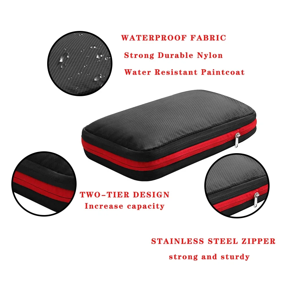 Double-Deck Portable Compression Bag, Used for Travel, Waterproof Function, The Space Is Reduced By 50%