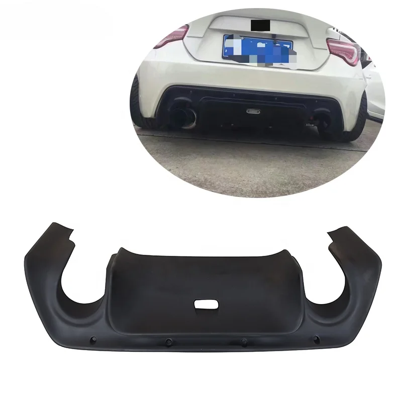 rear bumper body kit diffuser for Toyota GT86 BRZ Scion FR-S 2012-2015 Car Styling