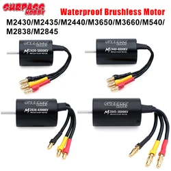 SURPASS HOBBY RC Motor M2430/2435/2440/2838/2845/540/3650/3660 Waterproof Brushless For 1/10 1/12 1/14 1/16 1/18 RC Car Boat