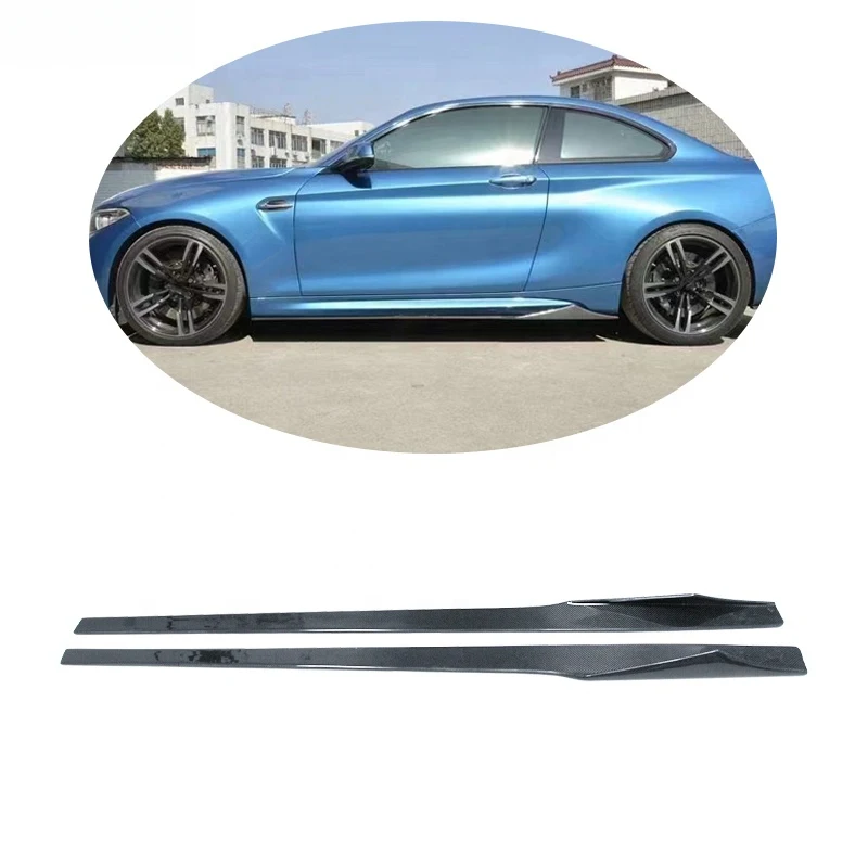 

Hot Selling Carbon Fiber Side Skirts Extension for MTC Style 2016-2017Side Skirt Lip