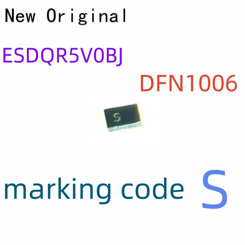 Esdqr5V0Bj New and Original 5V Esd Bidirectional Electrostatic Discharge Diode Marking Code S
