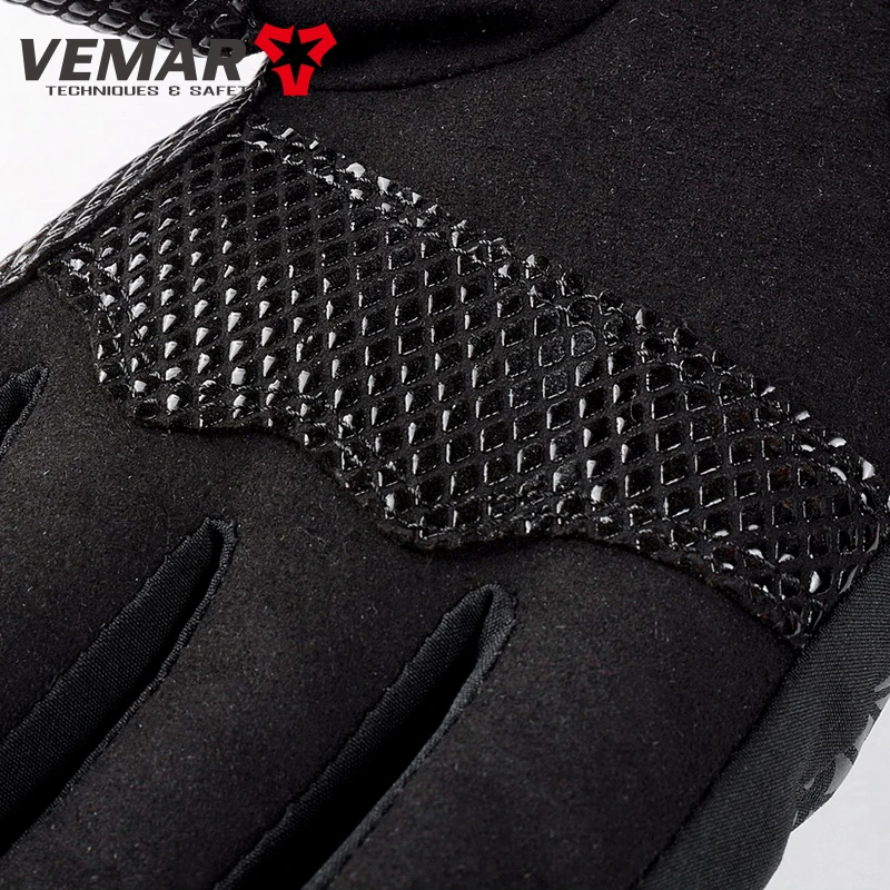 Autumn Winter Motorcycle Riding Gloves for Women Men Warm Fall-proof Windproof Moto Glove Colorful Reflective Touchscreen Gloves 5