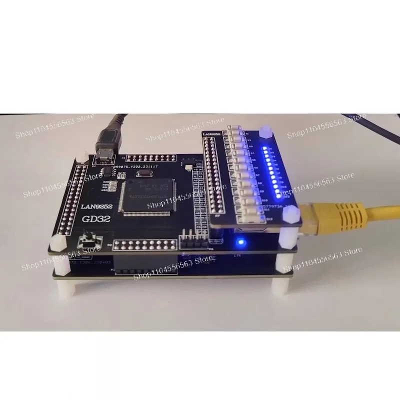 STH32H723+LAN9253 EtherCAT Slave Dev Boards, 32IO Interface, CIA402 Protocol Industrial Control Modules
