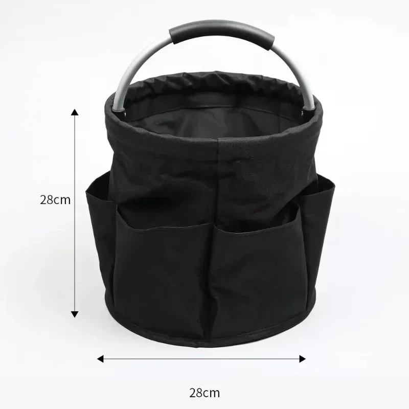 

New Portable Storage Basket Picnic Basket Handheld Oxford Cloth Picnic Bag Washing Storage Travel Swimming Storage Bag