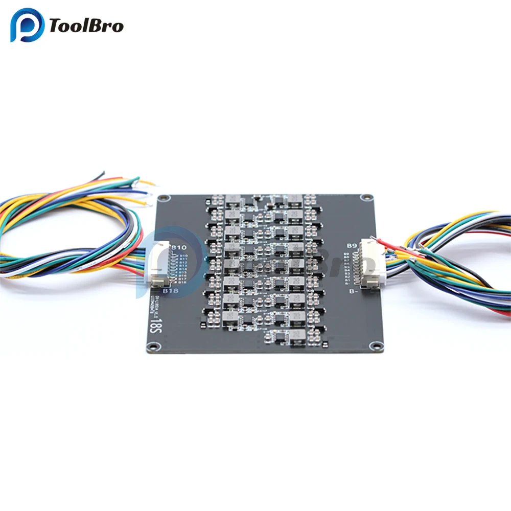 

1.2A 18S High Current Equalizer Module Li-Ion Lifepo4 Lithium Battery Active Balancer Energy Transfer Bms