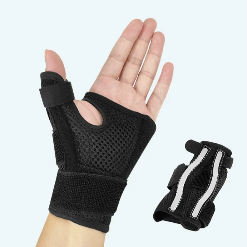 1pcs Medical Thumb Brace Splint Support Adjustable Wrist Support Thumb Stabilizer for Arthritis Trigger Finger Right Left Hand