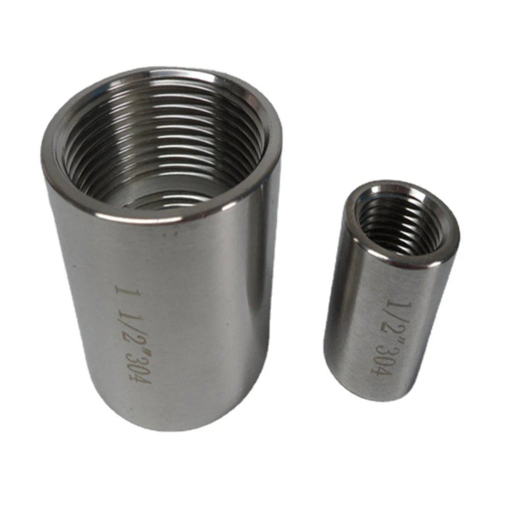 Hochdruck 1/8" 1/4" 3/8" 1/2" 3/4" 1" 1-1/2" 2" BSP NPT Innengewinde 304 316 Edelstahl Rundkoppler Rohrverschraubung Anschluss – Detail 1