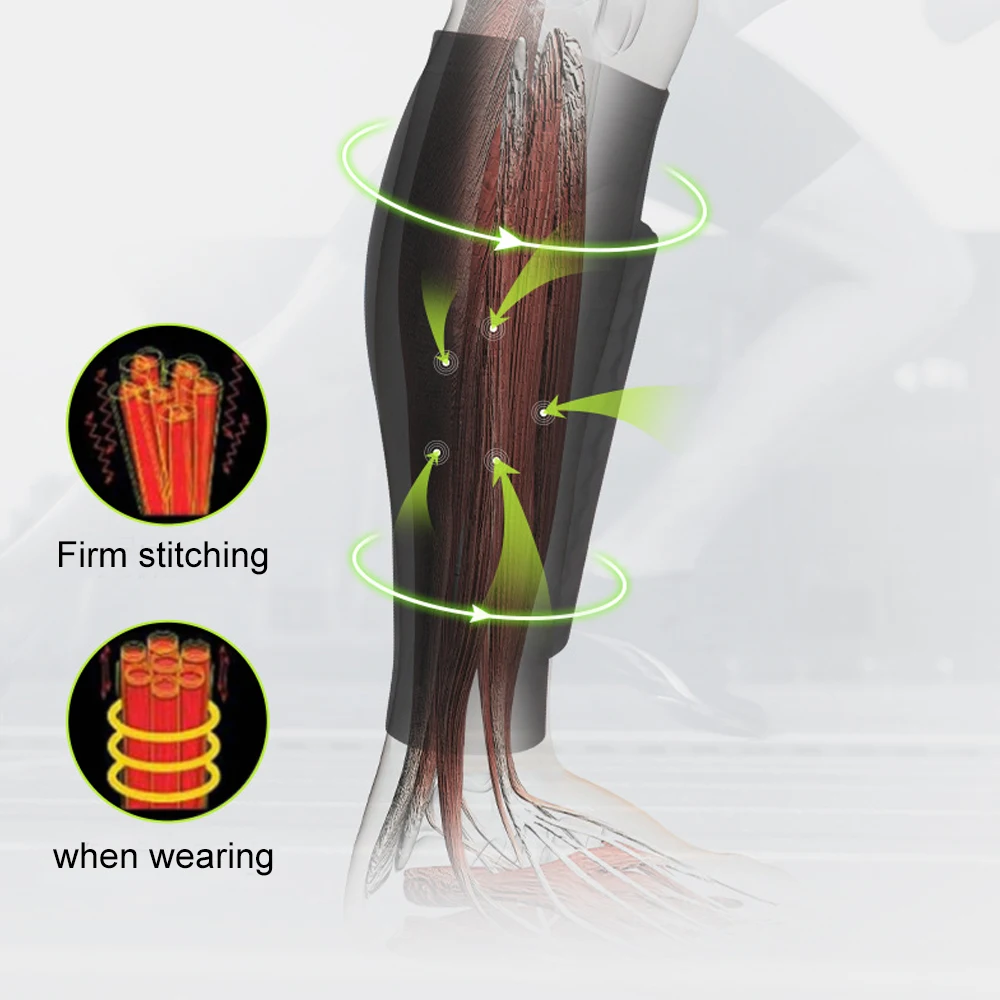 1Pcs Calf Compression Sleeves for Men & Women - Leg Sleeve and Shin Splints Support - Ideal for Leg Cramp Relief, Varicose Veins