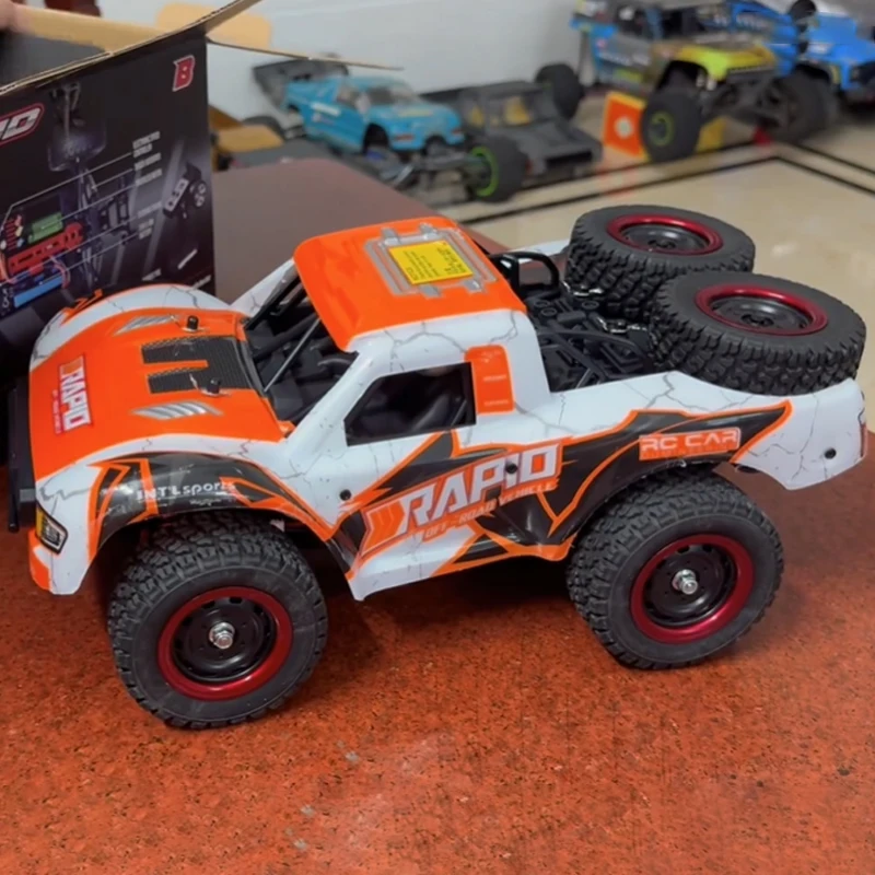 Q130 1:14 70 KM/H 4WD RC Auto Mit Licht Bürstenlosen Motor Fernbedienung Autos High Speed Drift Monster Truck Spielzeug für Erwachsene Kinder
